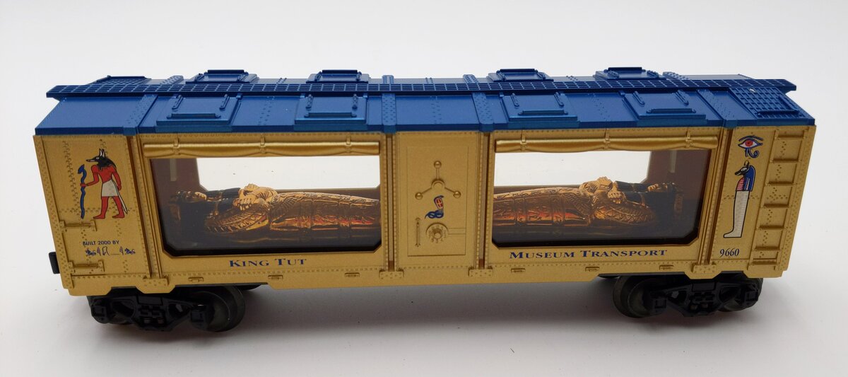 Lionel 6-19669 O Gauge King Tut Museum Car #9660