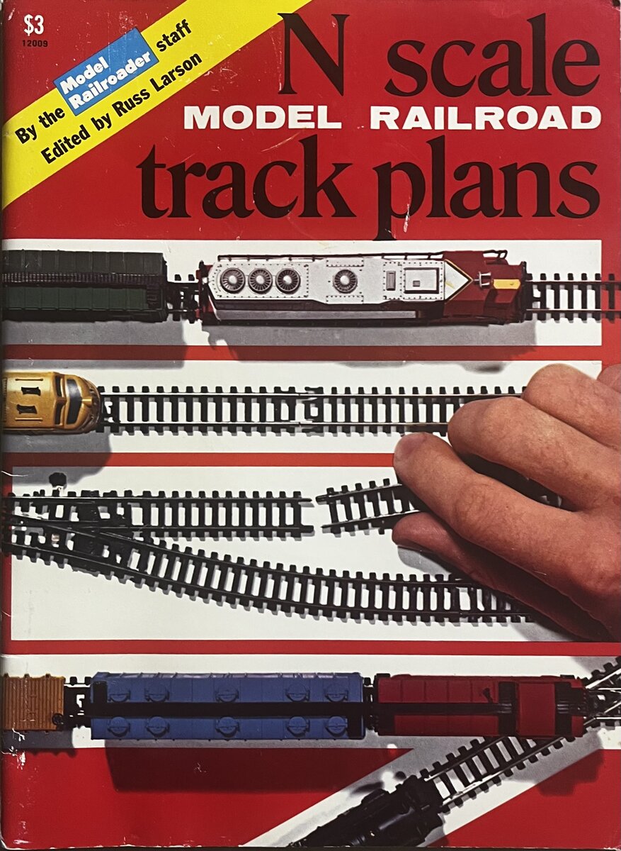 N Scale Model Railroad Track Plans Paperback