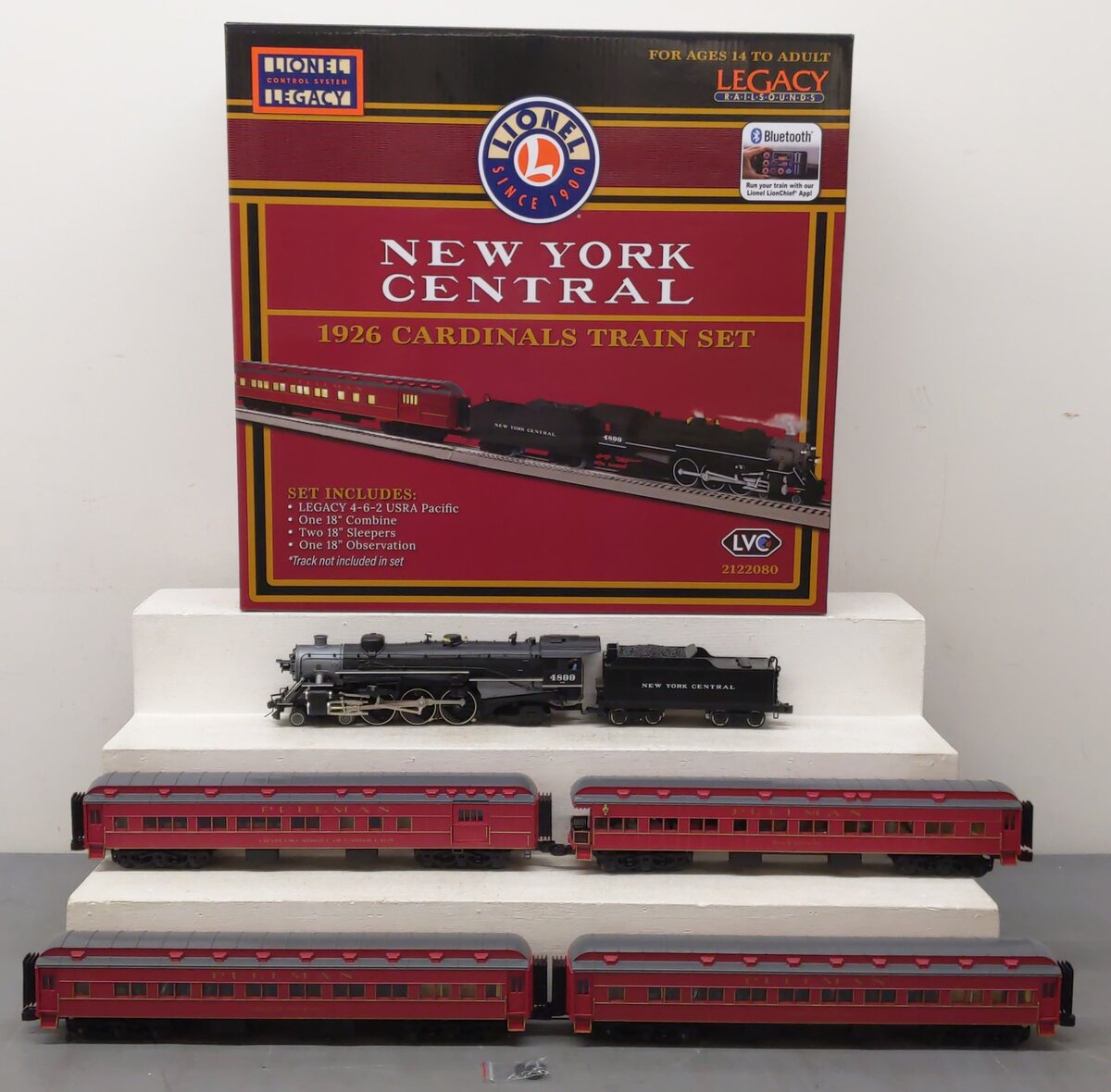 Lionel 2122080 LEGACY New York Central 1926 Cardinals Train Set EX/Box