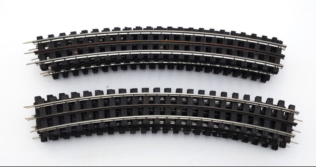 Ross O54 O Curved Track Sections (11) VG
