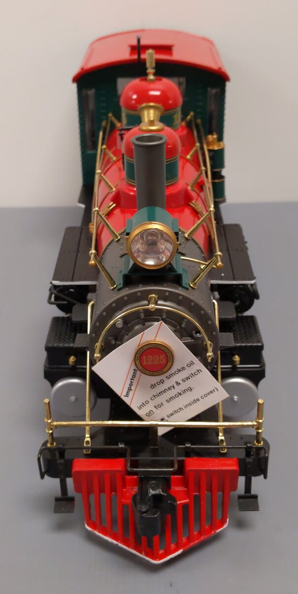 Bachmann 90047 G Scale Wonderland Flyer Steam Starter Train Set EX/Box
