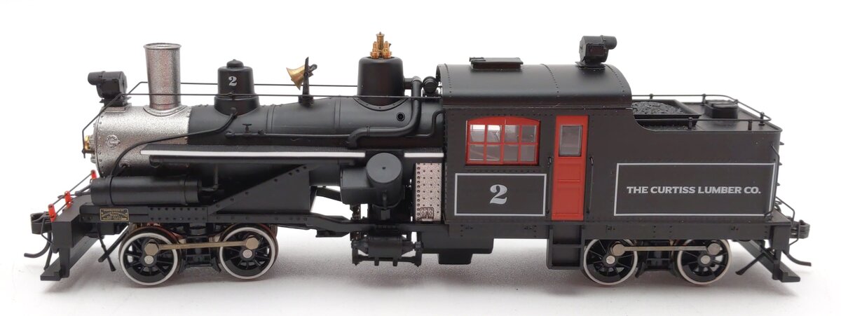 Rivarossi HR2882 HO "The Curtis Lumber Co." Heisler Steam Locomotive #2