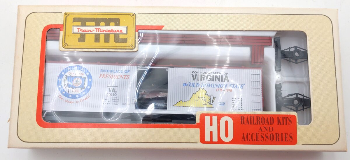 Train Miniature 2022 HO Virginia Conmemorative Car Kit
