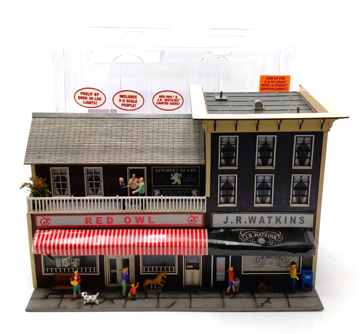 Menards 279-3971 O Gauge Watkins Building Built Up Structure