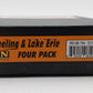 Micro-Trains 99300194 N W&LE 100-Ton Hopper with Foam Family Nest (Pack of 4)