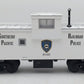 USA Trains R12129 G Southern Pacific Police Extended Vision Caboose #01482