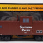 MTH 30-77370 O Southern Pacific Extended Vision Caboose #347