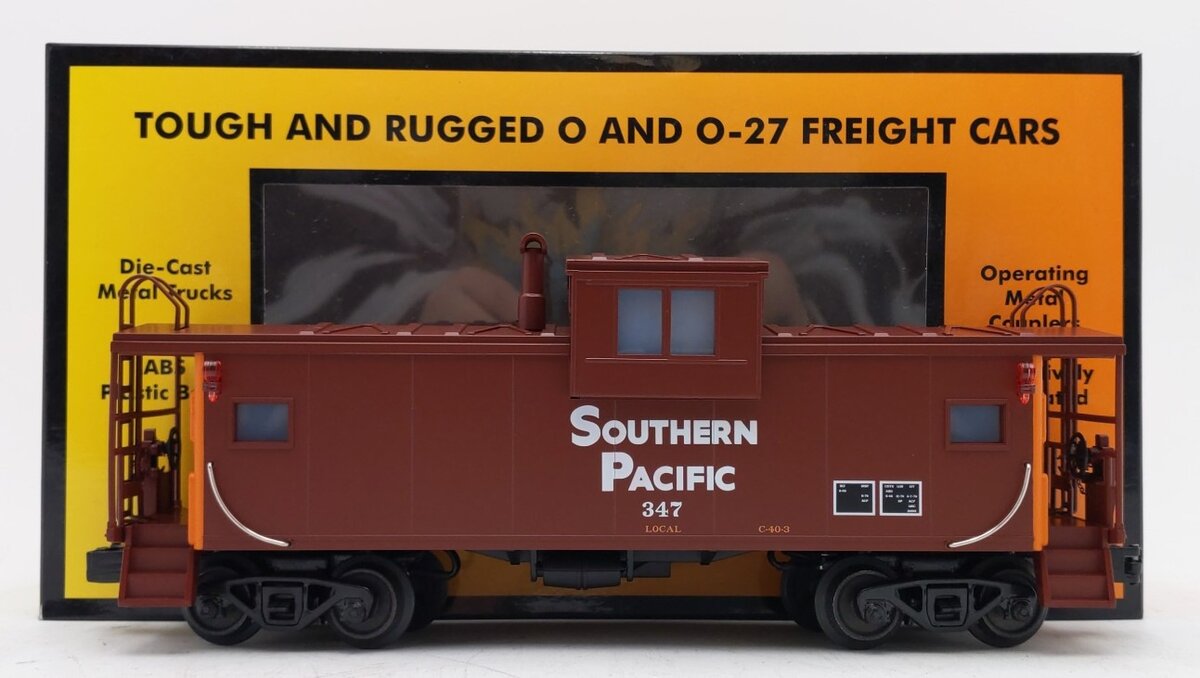 MTH 30-77370 O Southern Pacific Extended Vision Caboose #347