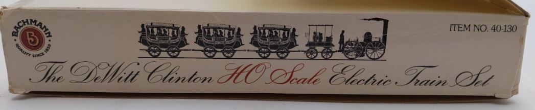 Bachmann 40-130 Dewitt Clinton HO Gauge Steam Train Set LN/Box