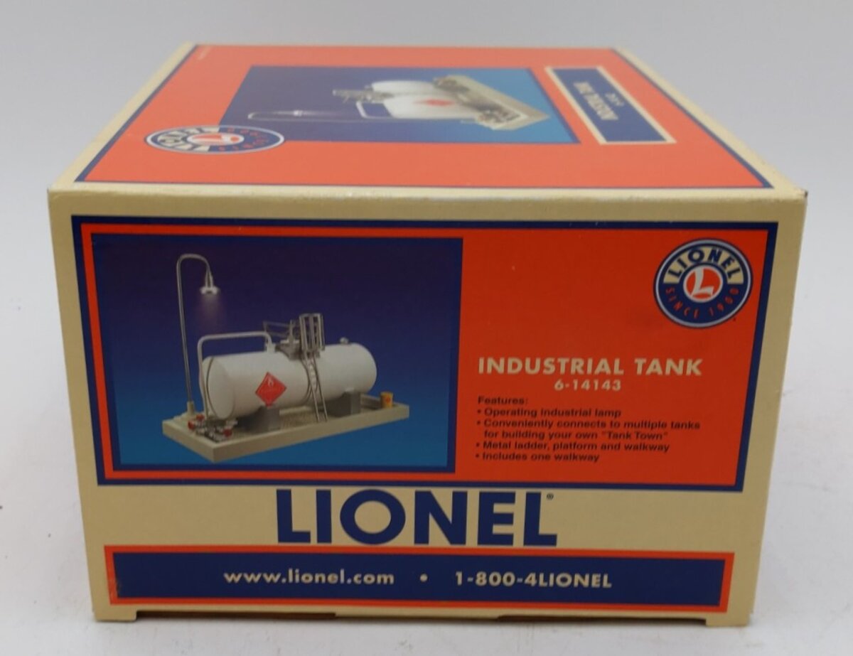 Lionel 6-14143 O Gauge Industrial Tank EX/Box