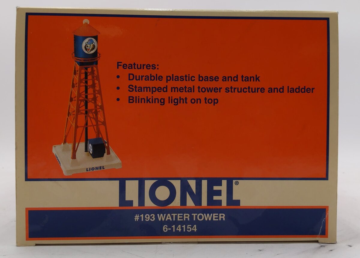 Lionel 6-14154 O 193 Lionel Lion Water Tower