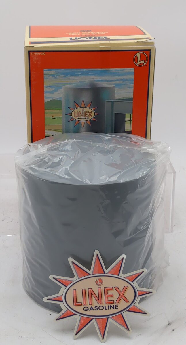 Lionel 6-12953 O Linex Gasoline Tall Oil Tank NIB