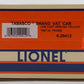 Lionel 6-29412 O Gauge Tabasco Vat Car LN/Box