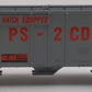 Lionel 6-17177 O Gauge Pullman Standard TLDX PS-2CD 3-Bay Hopper #2500