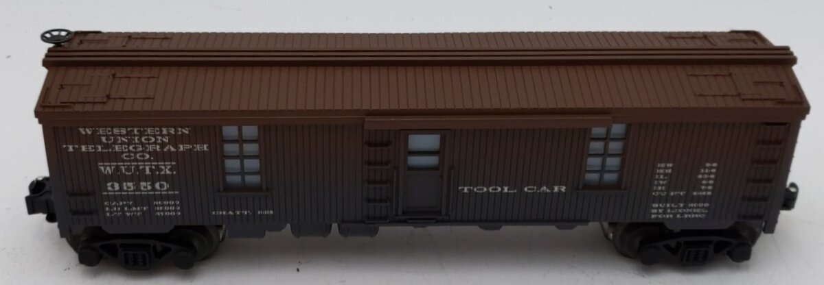 Lionel 6-19992 O Gauge Western Union LRRC Telegraph Tool Car #3550 NIB
