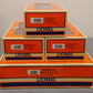 Lionel 6-19492 O Gauge Western Maryland Skeleton Log Car 3-pack NIB