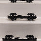 Lionel 6-19492 O Gauge Western Maryland Skeleton Log Car 3-pack NIB