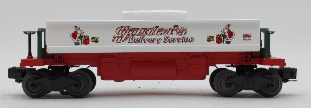 Lionel 6-29809 O Christmas Operating Dump Car LN/Box
