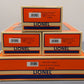 Lionel 6-29419 O West Side Lumber Skeleton 3-Log Car Set LN/Box