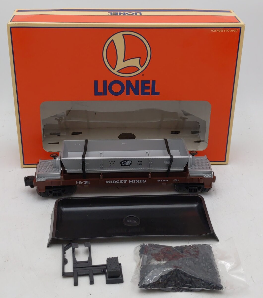 Lionel 6-16749 O Gauge Midget Mines Operating Ore Dump Car #3479