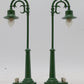 MTH 1056 #58 O Scale Cream Die-Cast Street Lamp Set LN/Box