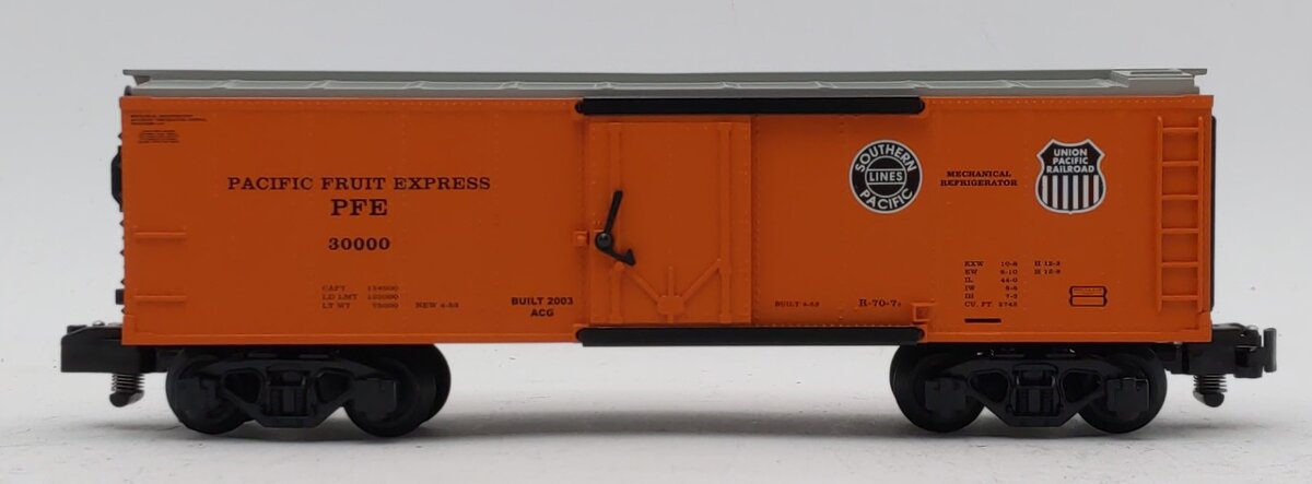 American Flyer 6-48808 S Gauge Pacific Fruit Express Refrigerator Car