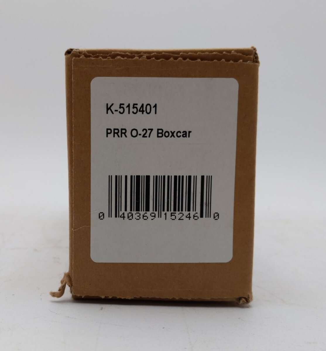 K-Line K-515401 O-27 Pennsylvania Railroad Boxcar #X2454 LN/Box