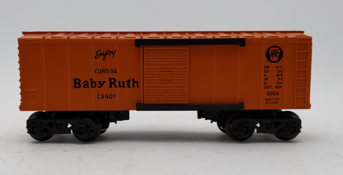 K-Line K-515401 O-27 Pennsylvania Railroad Boxcar #X2454 LN/Box
