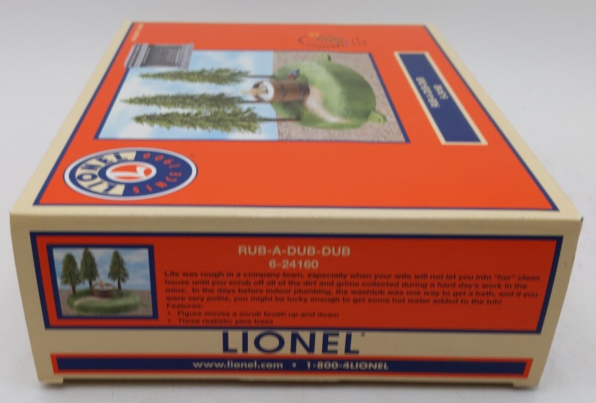 Lionel 6-24160 O Gauge Rub-a-Dub-Dub Animated Scene