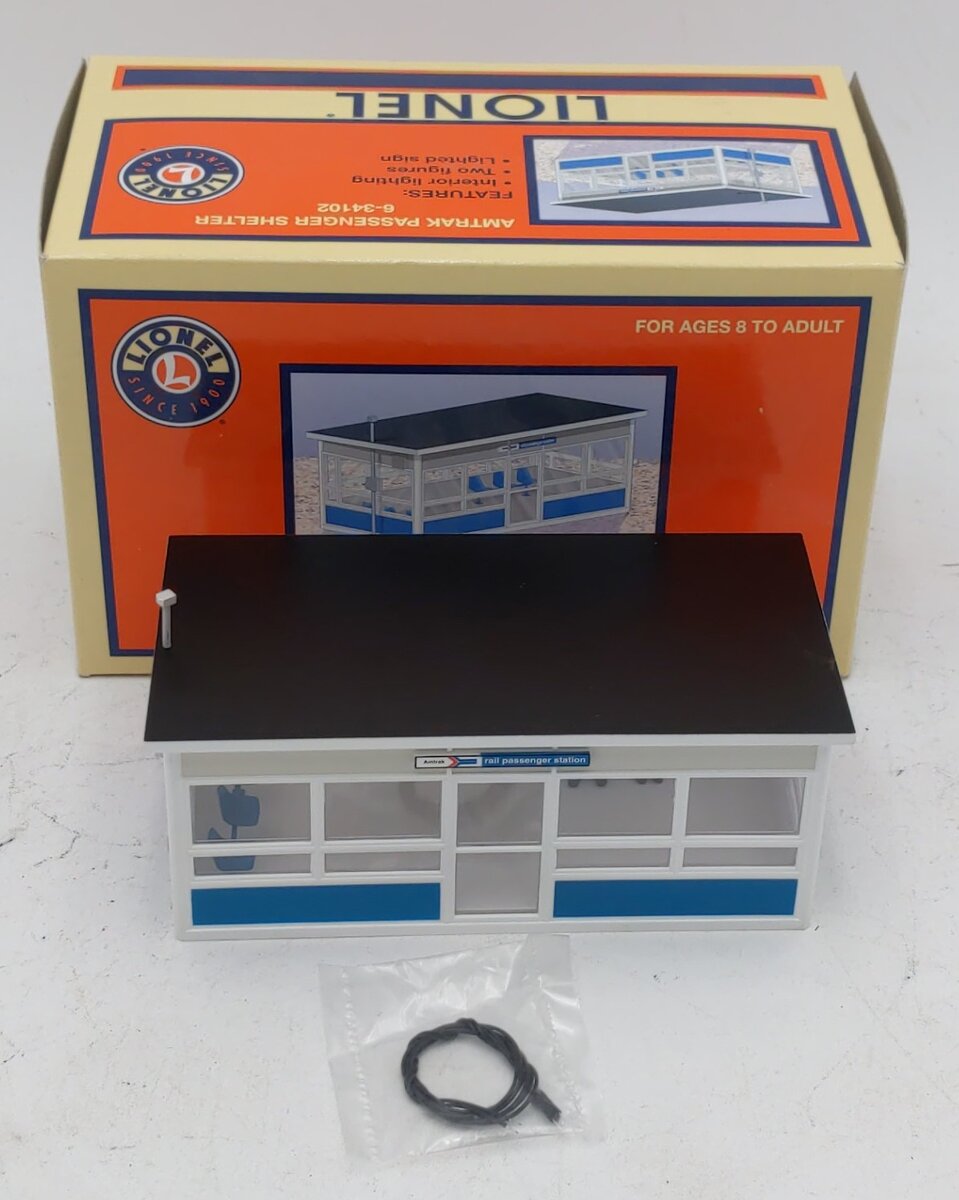 Lionel 6-34102 O Amtrak Passenger Shelter