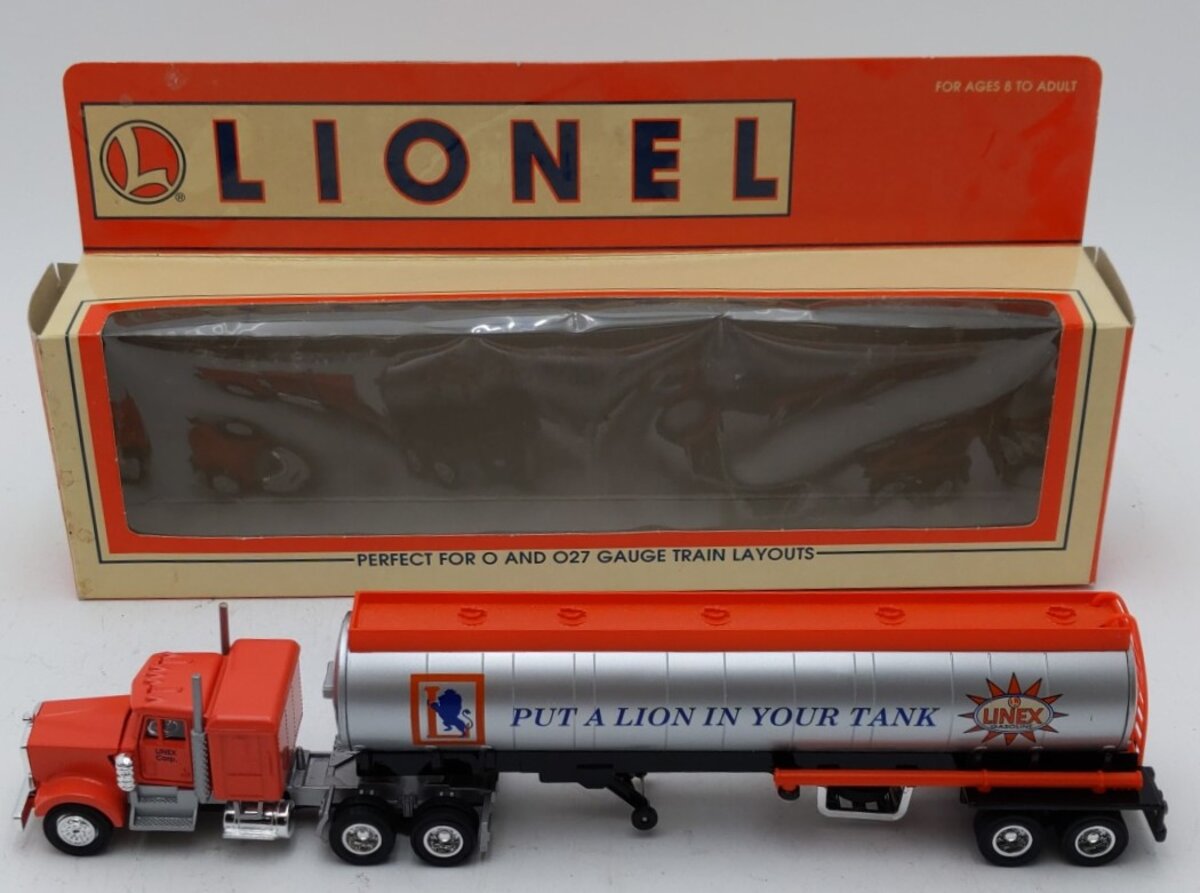 Lionel 6-12991 O Gauge Linex Gas Tractor Trailer Truck