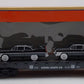 Lionel 6-17557 O Gauge Route 66 Flatcar with Two Black Sedans