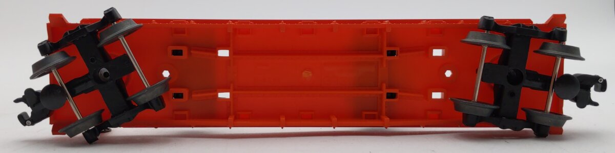 Lionel 6-52187 O Gauge Madison Hardware Flatcar w/ Piggyback Vans EX/Box
