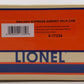 Lionel 6-17334 O Gauge Railway Express Agency General American Milk Car #1741 LN/Box