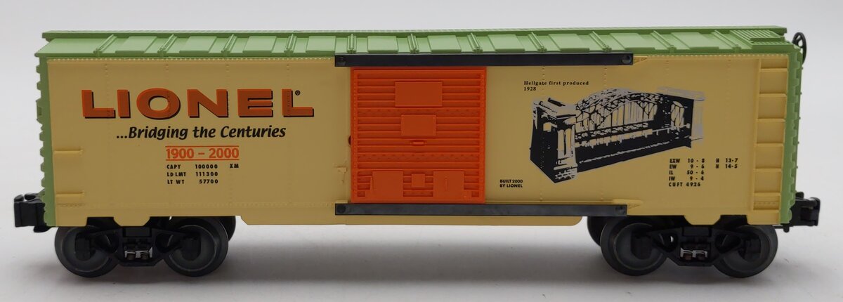 Lionel 6-29294 O Gauge Hellgate Bridge Boxcar NIB