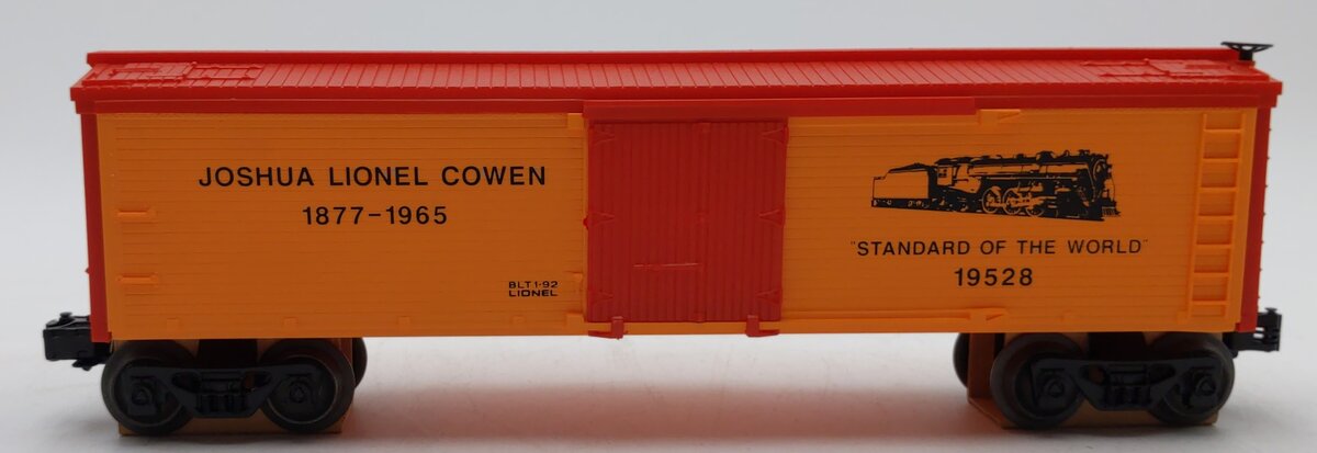 Lionel 6-19528 O Gauge Joshua L. Cowen Woodside Refrigerator Car