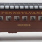 Lionel 6-16094 O Gauge Pennsylvania Full Vista Dome Car NIB