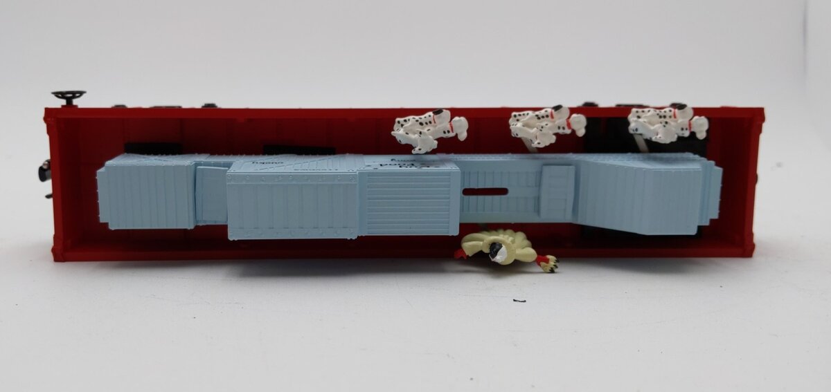 Lionel 6-36721 O Gauge Disney 101 Dalmatians Animated Gondola LN/Box