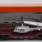 Lionel 6-16968 O Gauge Aviation Flatcar with Ertl Helicopter #6461 LN/Box