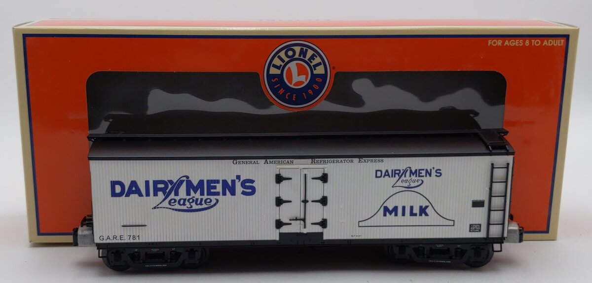 Lionel 6-17371 O Dairyman's League Woodside Milkcar #781