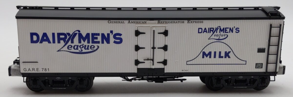 Lionel 6-17371 O Dairyman's League Woodside Milkcar #781