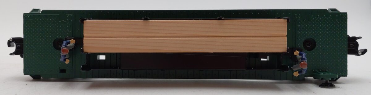 Lionel 6-36727 O Gauge Weyerhaeuser "Moe And Joe" Operating Lumber Car NIB