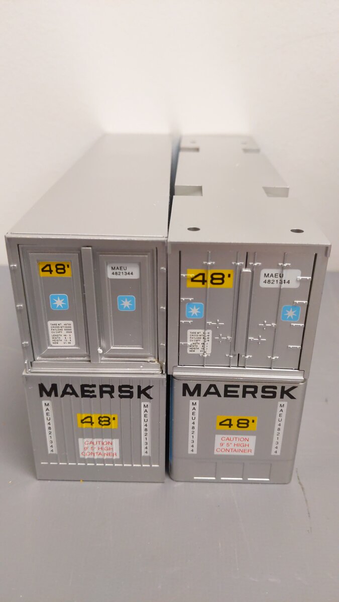 Lionel 6-36935 O Maersk Intermodal Maxi-Stack Car LN/Box
