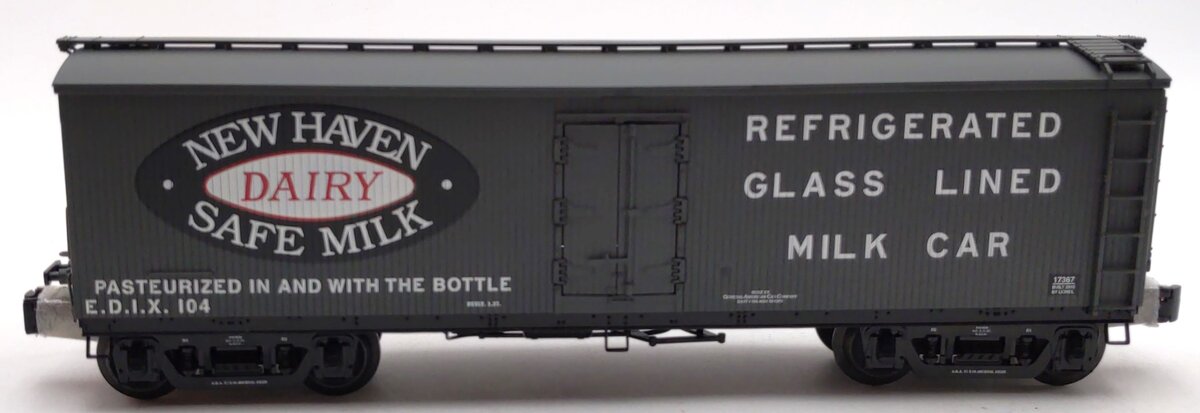 Lionel 6-17367 O Gauge New Haven General American Milk Car #104 LN/Box