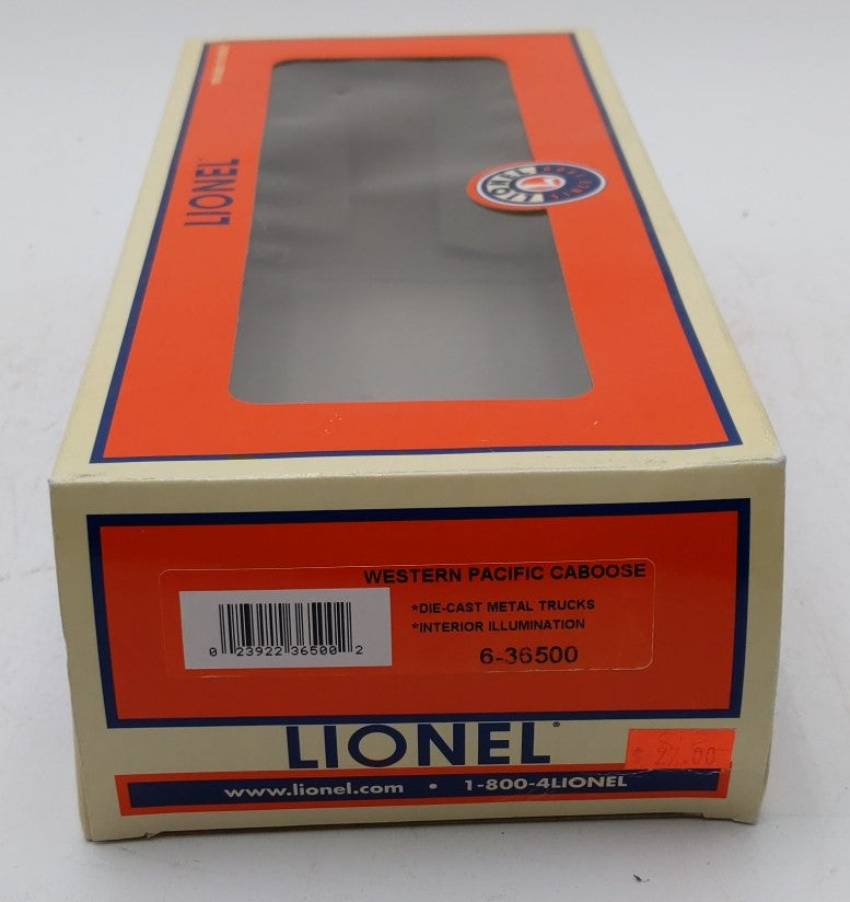 Lionel 6-36500 O Gauge Western Pacific Caboose LN/Box
