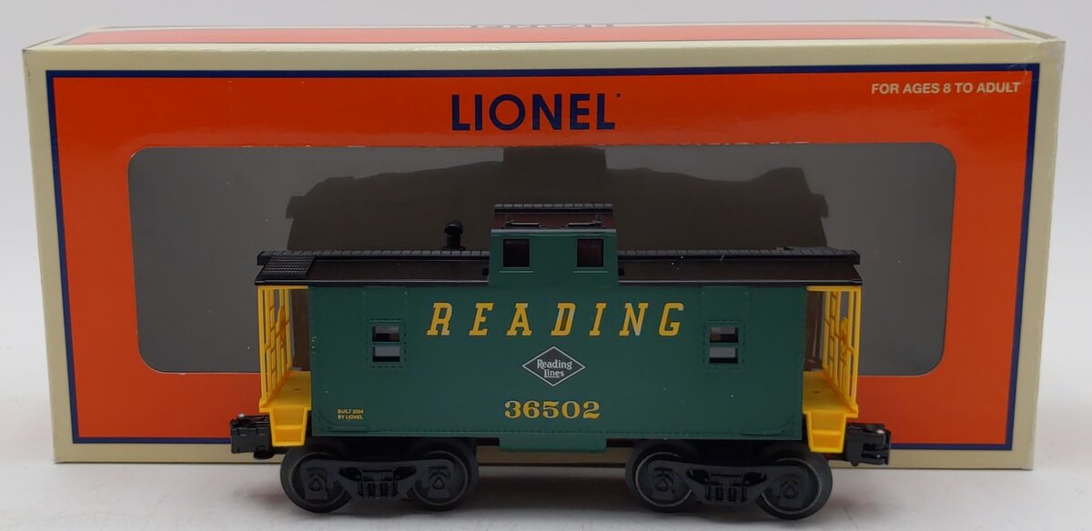 Lionel 6-36502 O Reading Illuminated Caboose LN/Box