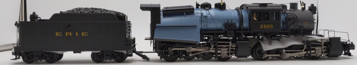 MTH 20-3118-1 O Erie 0-8-8-0 Camelback Steam Engine & Tender #2601 w/PS2 NIB