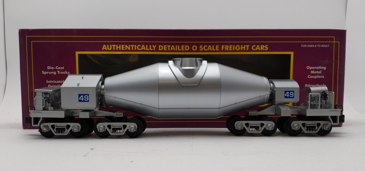 MTH 20-98202 O Gauge Silver Hot Metal Car #49 NIB