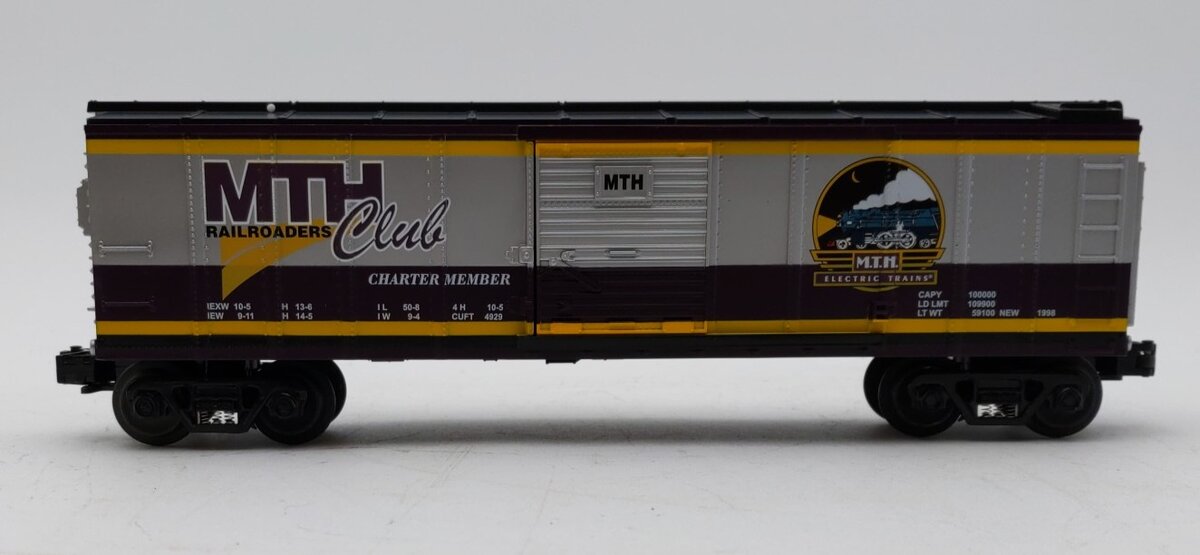 MTH 30-7423 O Gauge MTH 1998 Club Box Car MT/Box