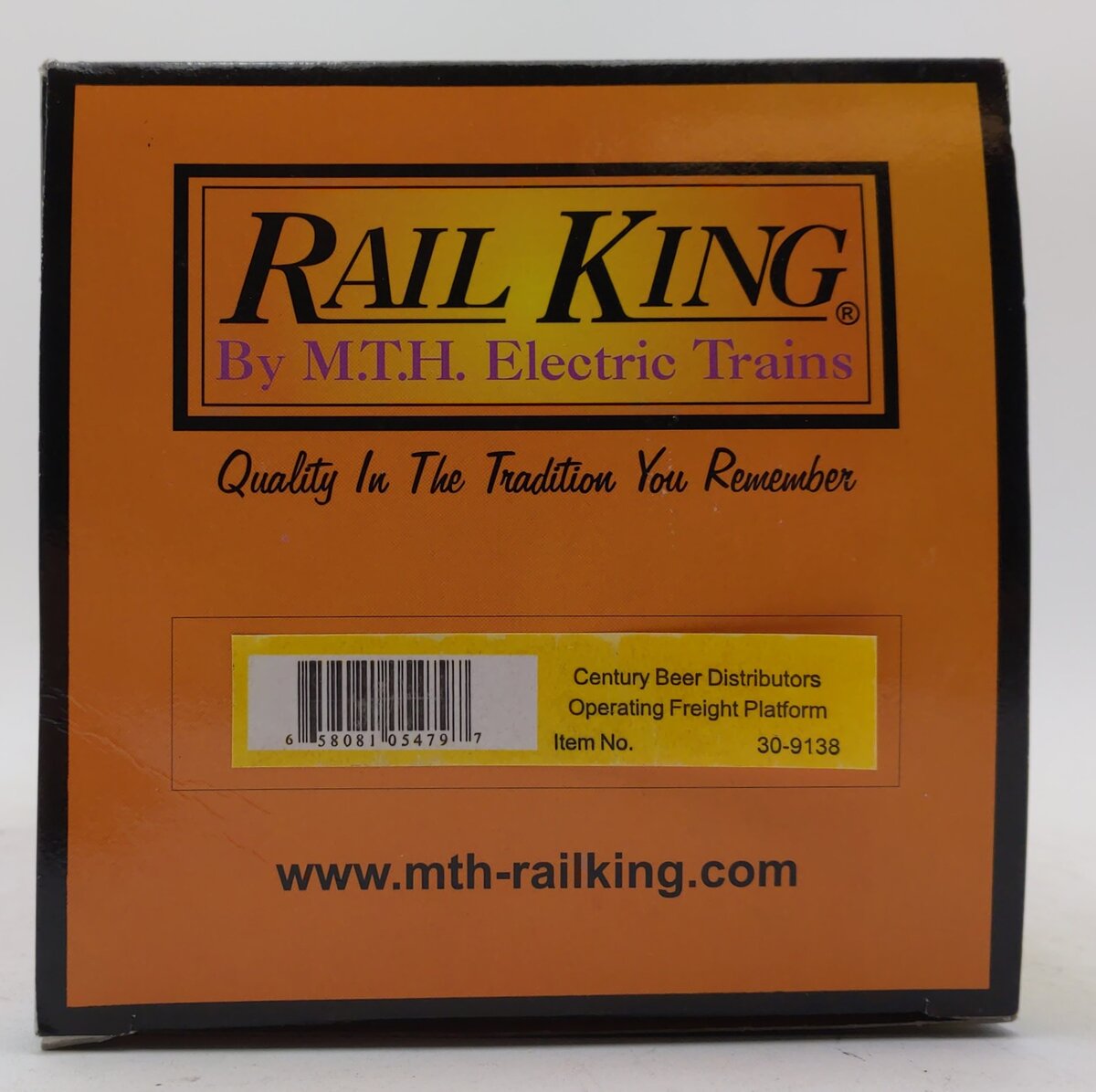MTH 30-9138 Century Beer Operating Freight Platform LN/Box